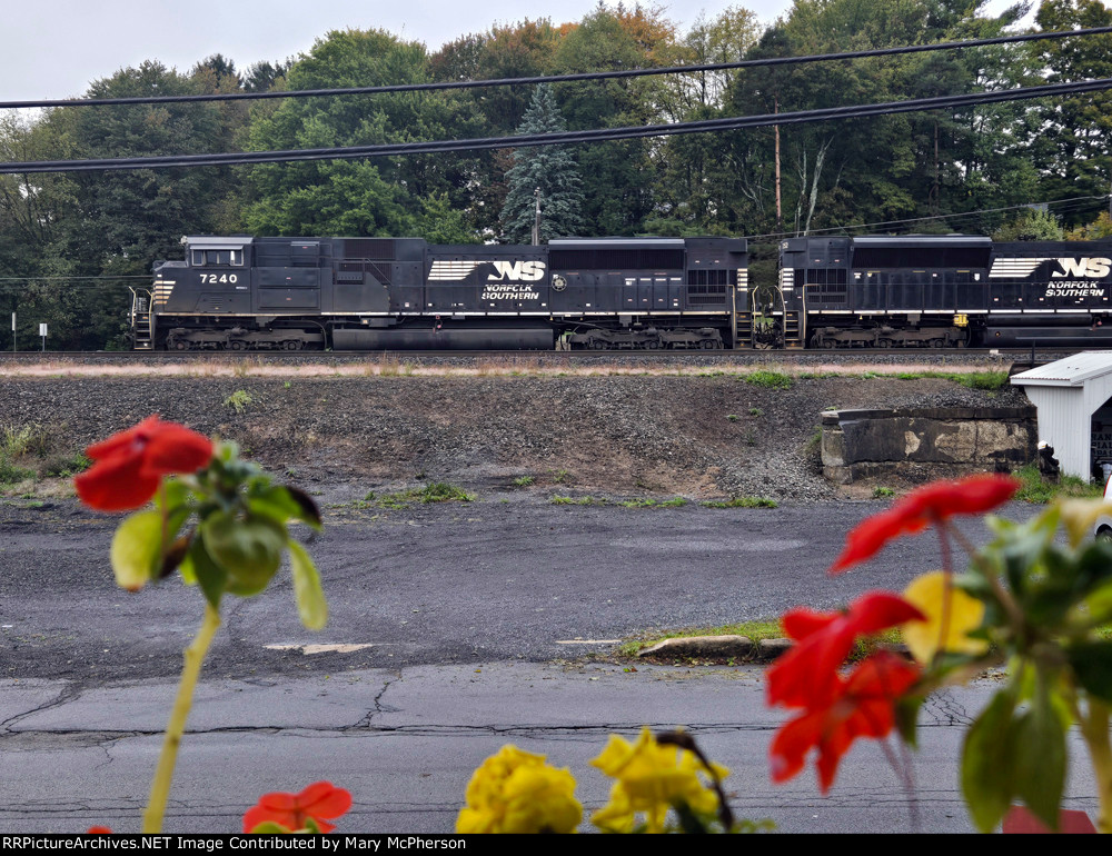 Helpers Shoving a Coal Train